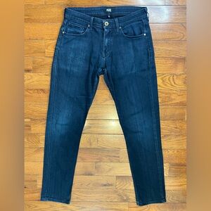 Paige Lennox Dark Wash Slim Fit Jeans Men’s Size 30 Designer Stretch Denim  Clas